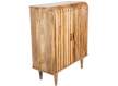 Mueble Entrada Madera Mango 2 Puertas Alistonadas Abrizzi