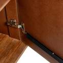 Mueble Entrada Madera Mango 2 Puertas Alistonadas Abrizzi