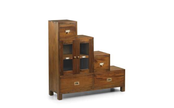 Mueble Escalera Colonial Flamingo Alto Izquierda