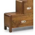 Mueble Escalera Colonial Flash Derecha 7 Cajones 2 Puertas