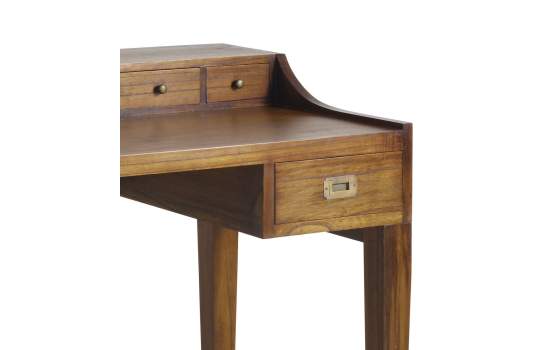 Mueble Escritorio Colonial Star 6 Cajones 2 Bandejas