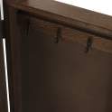 Mueble Joyero con Cajones y Puertas Roble Alauson