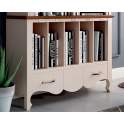 Mueble Librero Provenzal con 1 Cajon Serie Praga