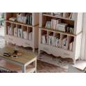 Mueble Librero Provenzal con 1 Cajon Serie Praga