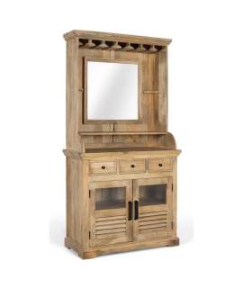 Mueble Licorera Contemporaneo Mango Macizo Serie Ardisna