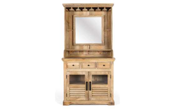 Mueble Licorera Contemporaneo Mango Macizo Serie Ardisna