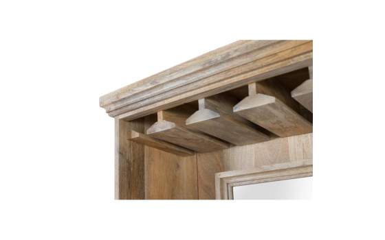 Mueble Licorera Contemporaneo Mango Macizo Serie Ardisna