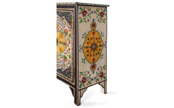 Mueble Oriental Chino 2 Puertas Pintado a Mano Dalian
