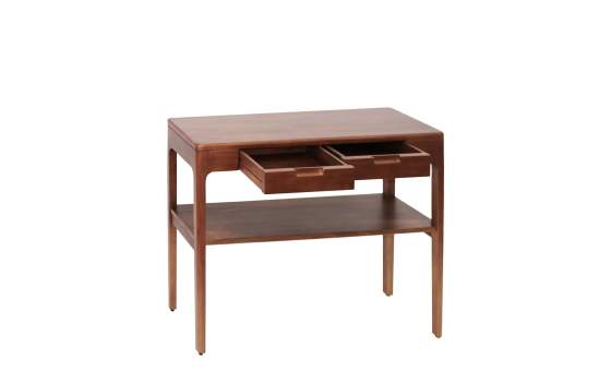 Mueble Para el Recibidor Estilo Colonial 2 Cajones Serie Oporto