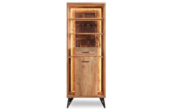 Mueble Recibidor 1 Cajon 1 Puerta Madera Acacia Althan