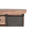 Mueble Recibidor 2 Cajones 1 Puerta Corredera Industrial Darkon