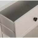 Mueble Recibidor 2 Puertas 2 Cajones Blanco Serie Alsian