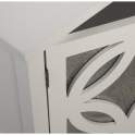 Mueble Recibidor 2 Puertas 2 Cajones Blanco Serie Alsian