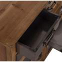 Mueble Recibidor 9 Cajones 1Puerta Diseño Industrial Abbial