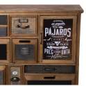 Mueble Recibidor 9 Cajones 1Puerta Diseño Industrial Abbial