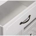 Mueble Recibidor Blanco 7 Cajones Tallados 1 Puerta Atderas