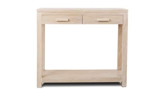 Mueble Recibidor Blanco Patinado Serie Elisean