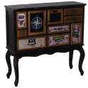 Mueble Recibidor Cajones Puertas Diseño Colores Serie Abbial