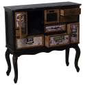 Mueble Recibidor Cajones Puertas Diseño Colores Serie Abbial