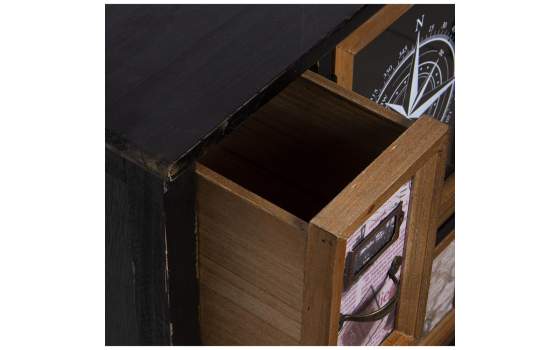 Mueble Recibidor Cajones Puertas Diseño Colores Serie Abbial