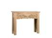Mueble Recibidor Consola Rustica Tallada Teca Reciclada Arilk
