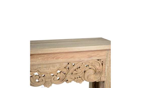 Mueble Recibidor Consola Rustica Tallada Teca Reciclada Arilk Mueble Recibidor Consola Rustica Tallada Teca Reciclada Arilk