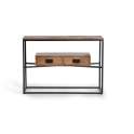 Mueble Recibidor Industrial 2 Cajones Serie Arcino
