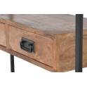 Mueble Recibidor Industrial 2 Cajones Serie Arcino