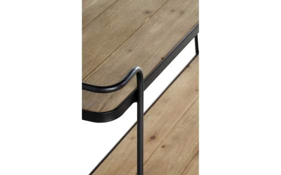 Mueble Recibidor Industrial 3 Cajones Madera Metal Baillet