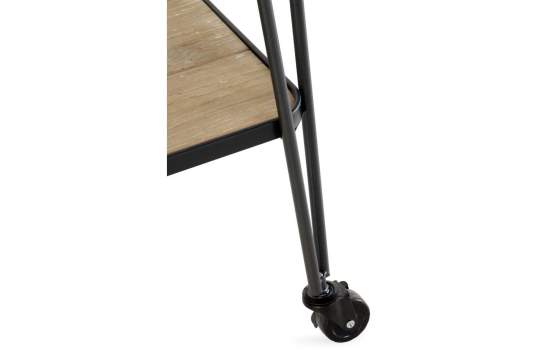 Mueble Recibidor Industrial 3 Cajones Madera Metal Baillet