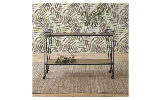 Mueble Recibidor Industrial 3 Cajones Madera Metal Baillet