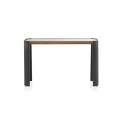 Mueble Recibidor Industrial Madera Metal  Cristal Albid