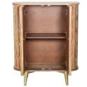 Mueble Recibidor Madera Mango 2 Puertas Labradas Abrizzi