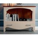Mueble Recibidor Provenzal 1 Cajon en Blanco Serie Praga