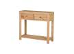 Mueble Recibidor Rustico 2 Cajones Estante - Serie Aatmos