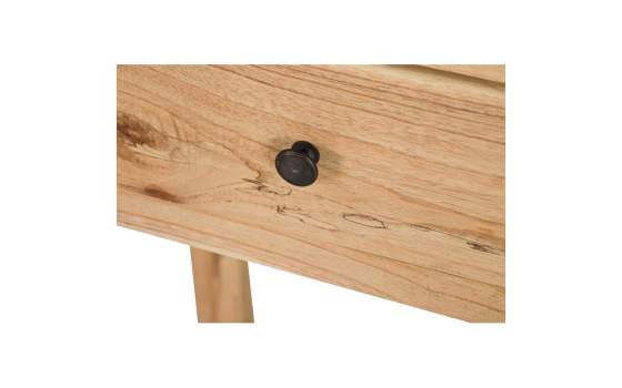 Mueble Recibidor Rustico 2 Cajones Estante - Serie Aatmos