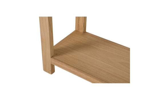 Mueble Recibidor Rustico 2 Cajones Estante - Serie Aatmos