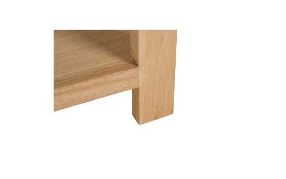 Mueble Recibidor Rustico 2 Cajones Estante - Serie Aatmos