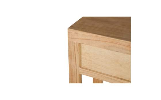 Mueble Recibidor Rustico 2 Cajones Estante - Serie Aatmos