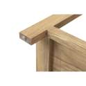 Mueble Recibidor Rustico 2 Cajones Estante - Serie Aatmos