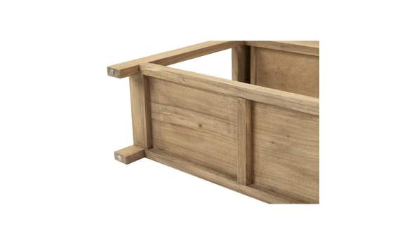Mueble Recibidor Rustico 2 Cajones Estante - Serie Aatmos