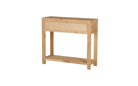 Mueble Recibidor Rustico 2 Cajones Estante - Serie Aatmos