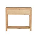 Mueble Recibidor Rustico 2 Cajones Estante - Serie Aatmos