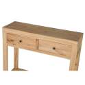 Mueble Recibidor Rustico 2 Cajones Estante - Serie Aatmos