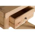 Mueble Recibidor Rustico 2 Cajones Estante - Serie Aatmos