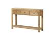 Mueble Recibidor Rustico 3 Cajones Estante - Serie Aatmos