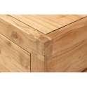 Mueble Recibidor Rustico 3 Cajones Estante - Serie Aatmos