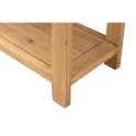 Mueble Recibidor Rustico 3 Cajones Estante - Serie Aatmos