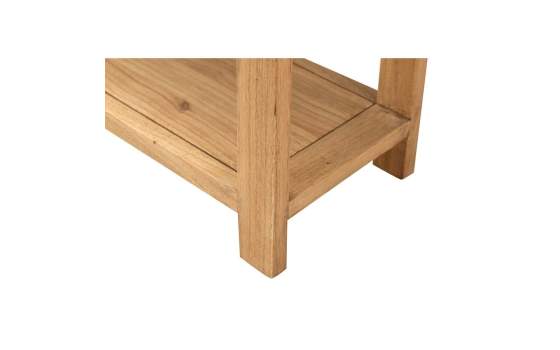 Mueble Recibidor Rustico 3 Cajones Estante - Serie Aatmos