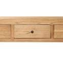 Mueble Recibidor Rustico 3 Cajones Estante - Serie Aatmos